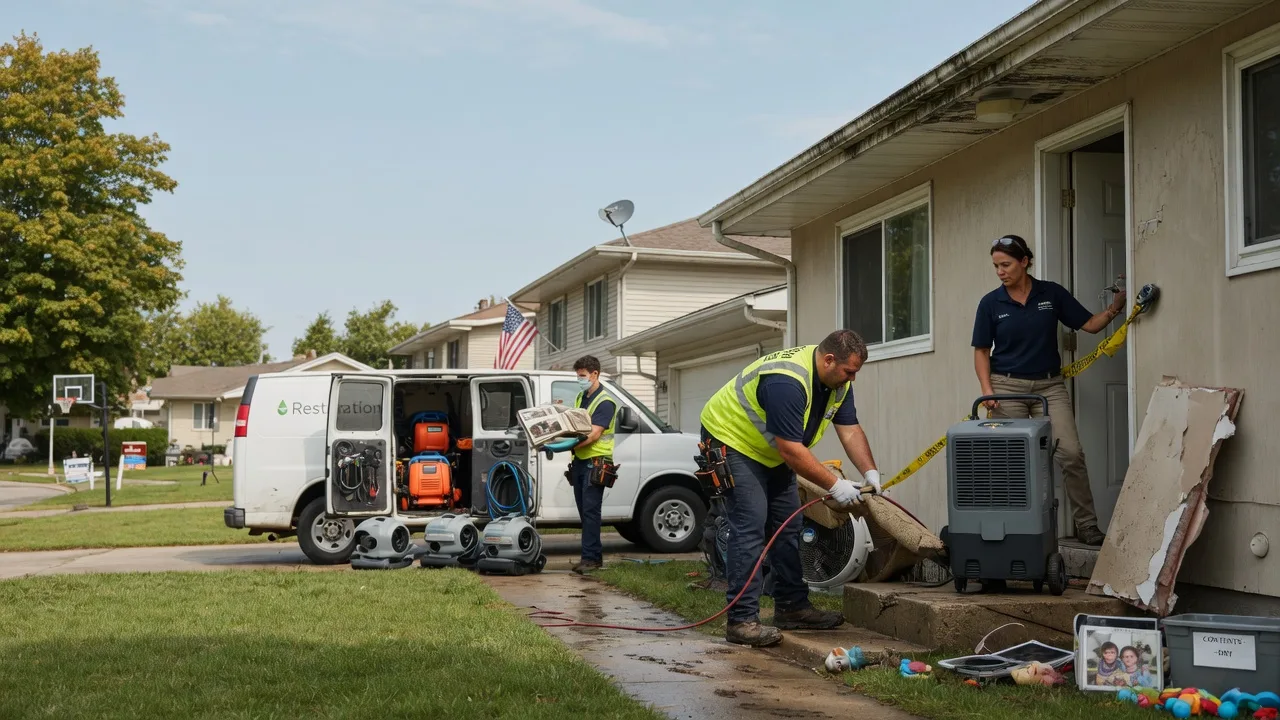 Water Damage Restoration in Odessa, MN near me